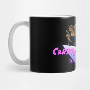 Carrie and Jess Save the Universe! - characters & logo Mug